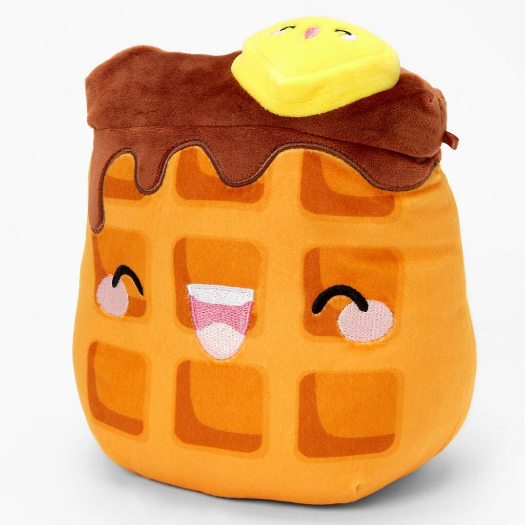 Original Squishmallows Meemie the Waffles with Butter 8 Inch Claire's Exclusive