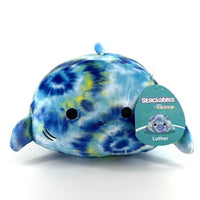 8" Squishmallow Stackable Luther The Shark