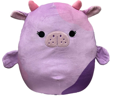 Original SQUISHMALLOW 8” STASIA THE PASTEL PURPLE SEACOW EXCLUSIVE